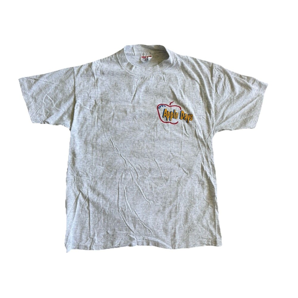 Vintage 1990 Apple Computer Promo T Shirt UCSB Bookstore Mac Tech Single Stitch